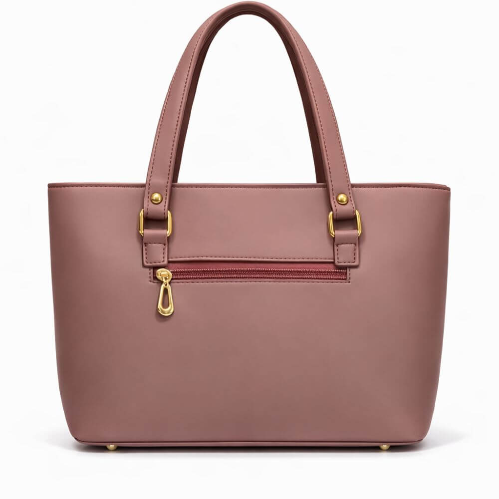 Luxe Everyday Carry Tote (Tea pink)